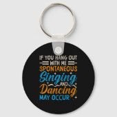 Musical Theatre Nerds Theater Geek Graphic Quote A Sleutelhanger (Voorkant)