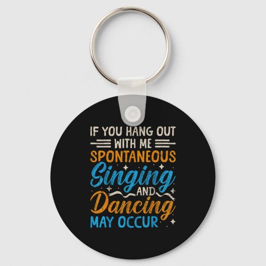 Musical Theatre Nerds Theater Geek Graphic Quote A Sleutelhanger (Voorkant)
