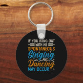 Musical Theatre Nerds Theater Geek Graphic Quote A Sleutelhanger (Voorkant)