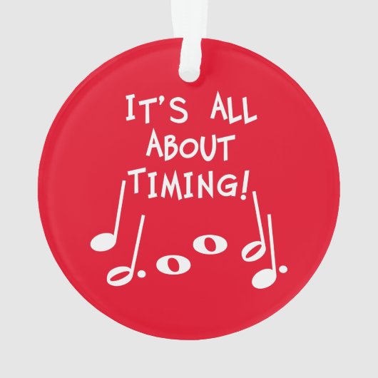 Musical Timing Ornament (achterkant)