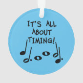 Musical Timing Ornament (achterkant)