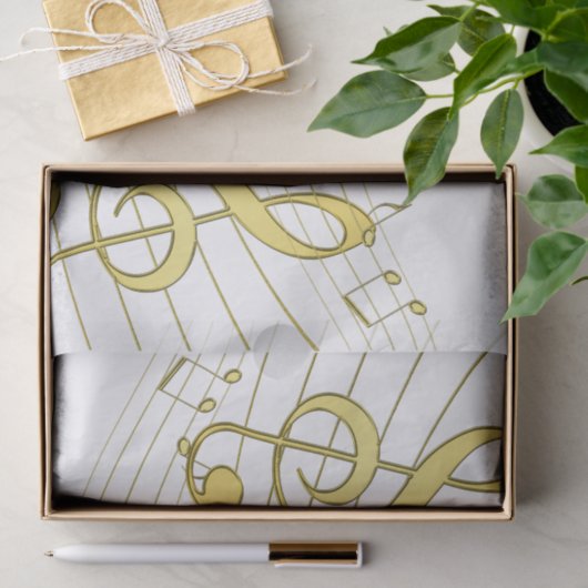 Musical Tissuepapier (Geschenk)