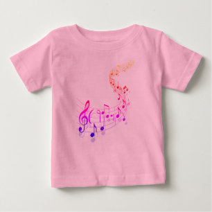 Musical Toddler Ruffle T-shirt
