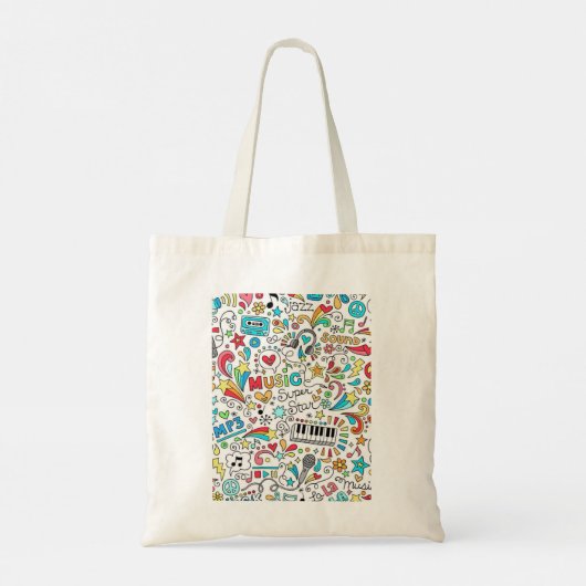 Musical Tote Bag (Achterkant)