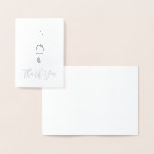 Musical Treble Clef Simple Folie Kaarten (Display)