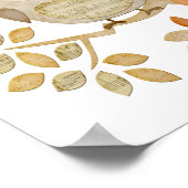 Musical Tree Owl Poster (Hoek)