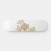 Musical Tree Owl Skateboard (Horizontaal)