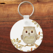 Musical Tree Owl Sleutelhanger (Voorkant)