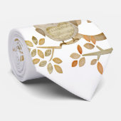 Musical Tree Owl Stropdas (Opgerold)