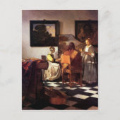 Musical Trio van Johannes Vermeer Briefkaart (Voorkant)