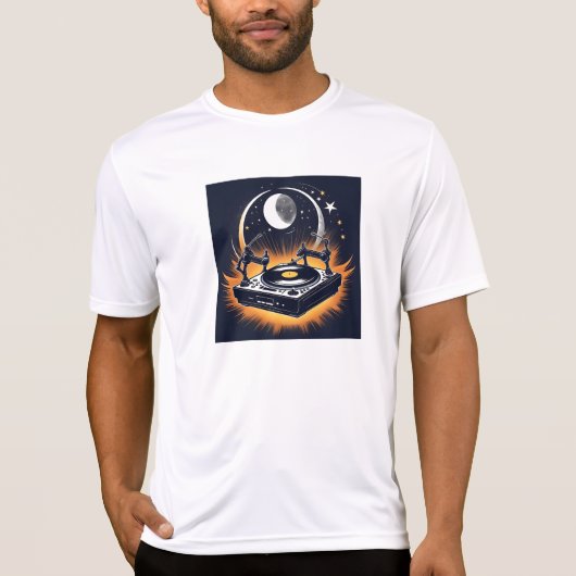 Musical Vibe Graphic T-shirt (Voorkant)