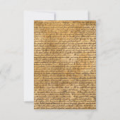  Musical Vrijgezellenfeest Bingo Cards Kaart (Achterkant)