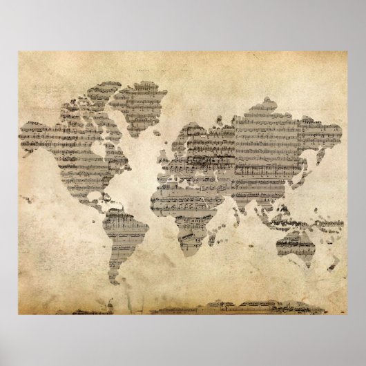 Musical World Poster (Voorkant)