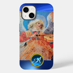 MUSICALE ENGEL, Blauwe saffier Monogram iPhone 14 Hoesje
