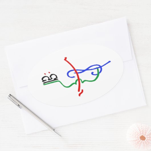 Musicale Logo Sticker (Envelop)