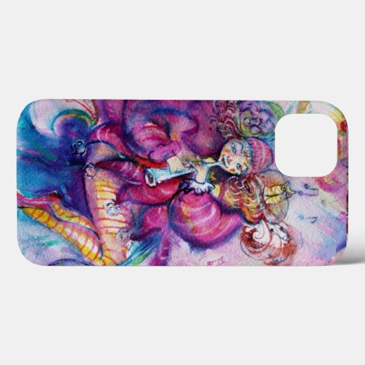 MUSICALE ROZE CLOWN Case-Mate iPhone CASE (Achterkant (horizontaal))