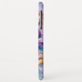 MUSICALE ROZE CLOWN MET OWL Muzieknoten Case-Mate iPhone Case (Achterkant/links)