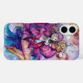 MUSICALE ROZE CLOWN MET UIL Case-Mate iPhone CASE (Achterkant (horizontaal))