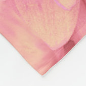 MUSICALE ROZE CLOWN MET UIL FLEECE DEKEN (Hoek)