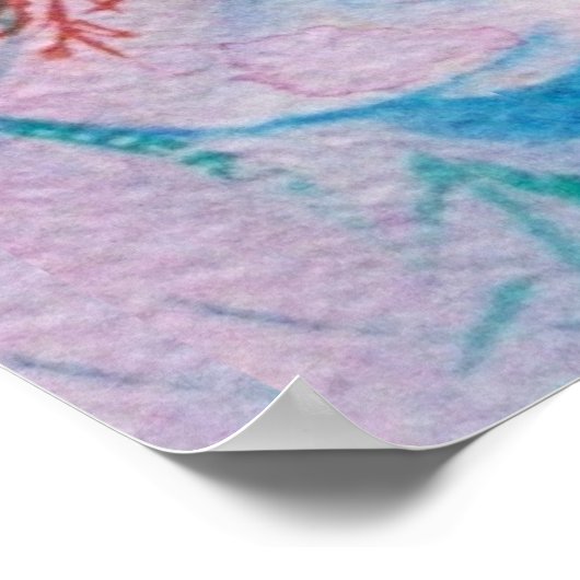 MUSICALE ROZE CLOWN POSTER (Hoek)