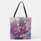 MUSICALE ROZE CLOWN TOTE BAG (Voorkant)