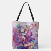MUSICALE ROZE CLOWN TOTE BAG (Achterkant)