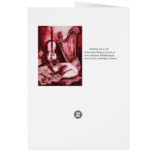 MUSICALE VADERDAG KAT EN UIL, Rood Wit (Achterkant)