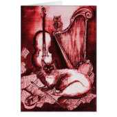 MUSICALE VADERDAG KAT EN UIL, Rood Wit (Voorkant)