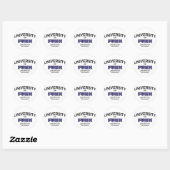 musicalfunk ronde sticker (Vel)