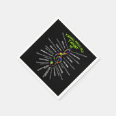 Musicals vertelden me actor 3 servet (Hoek)