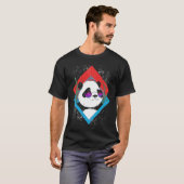 Musican Panda T-shirt (Voorkant volledig)