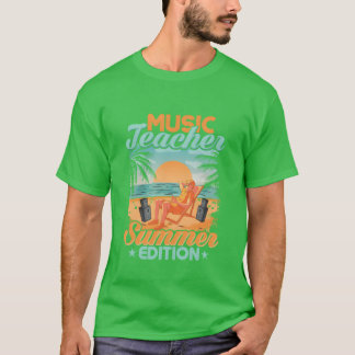 Musiceacher Summer Edition School Musiceacher meis T-shirt