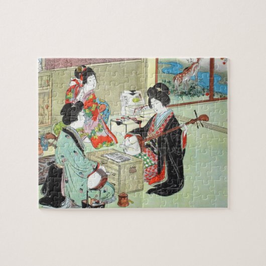 Musici - Devoirs Japans Collectie Puzzle Legpuzzel (Horizontaal)