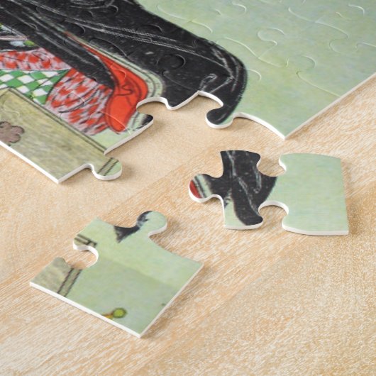 Musici - Devoirs Japans Collectie Puzzle Legpuzzel (Zijkant)