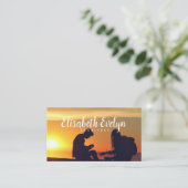 musici gitaren visitekaartje (Staand voorkant)