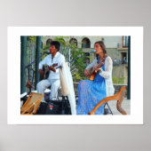 Musici in Spanje Poster (Voorkant)