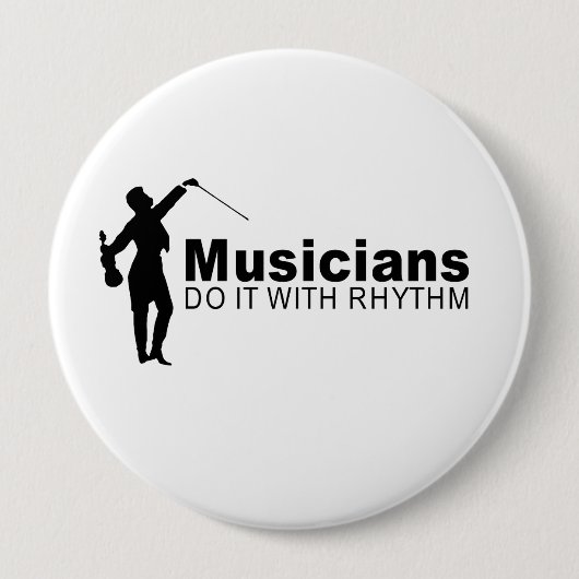 Musici Ronde Button 4,0 Cm (Voorkant)