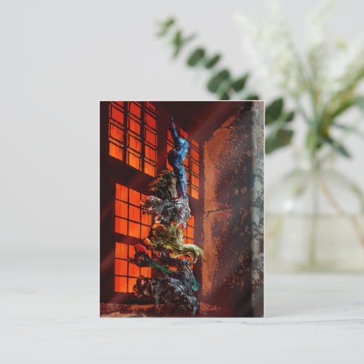 Musici uit de stad Bremen Briefkaart (Staand voorkant)