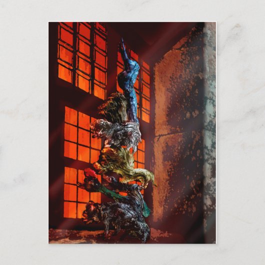 Musici uit de stad Bremen Briefkaart (Voorkant)