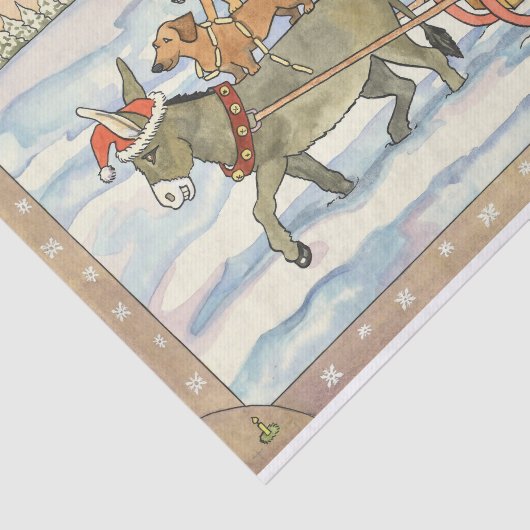 Musici uit de stad Bremen Tissuepapier (Detail)