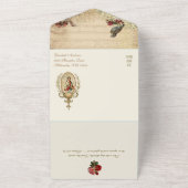  musici van St. Cecilia in één All In One Uitnodiging (Buitenkant)