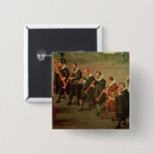 Musici Vierkante Button 5,1 Cm (Voorkant /achterkant)