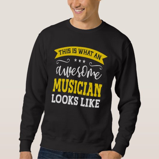 Musiciaanse beroepstitel Werknemer Trui (Voorkant)
