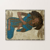 Musiciaanse Folk Art Legpuzzel (Horizontaal)