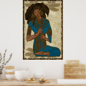 Musiciaanse Folk Art Poster (Keuken)