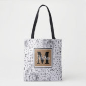 Musiciaanse monogram tote bag (Voorkant)
