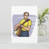 Musiciaanse uitnodigingen (Staand voorkant)