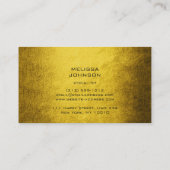 Musiciaanse zanger Componist Pianist Grungy Mustar Visitekaartje (Achterkant)