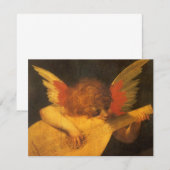 Musician Angel die Lute speelt door Rosso Fiorenti (Voorkant / Achterkant)