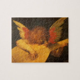 Musician Angel die Lute speelt door Rosso Fiorenti Legpuzzel